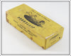 Arbogast Yellow Plastic Lip Jitterbug In Picture Box