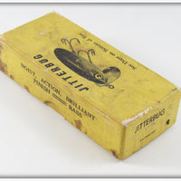 Arbogast Yellow Plastic Lip Jitterbug In Picture Box