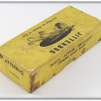 Arbogast Yellow Plastic Lip Jitterbug In Picture Box