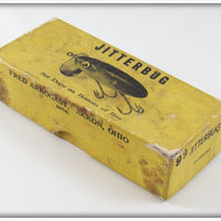 Arbogast Yellow Plastic Lip Jitterbug In Picture Box