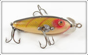 Vintage Heddon Shiner Scale Baby Dowagiac Lure 29P