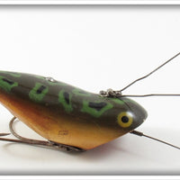 Heddon Bullfrog Weedless Widow In Box 229BF