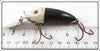 Heddon Fisherman Altered Black White Head River Runt