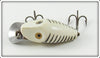 Heddon White & Black Shore Or Pearl Black Shore Midget Digit