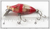 Heddon Fish Flash Silver & Red Tiny Runt