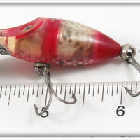 Heddon Fish Flash Silver & Red Tiny Runt