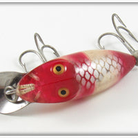 Heddon Fish Flash Silver & Red Tiny Runt