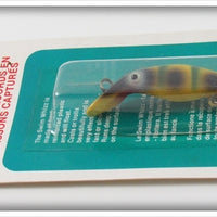 Vintage Homer Le Blanc Frog Spot Swim Whizz Lure On Card