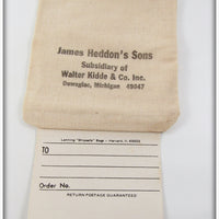 Vintage James Heddon's Sons Walter Kidde & Co. Shipsafe Bag