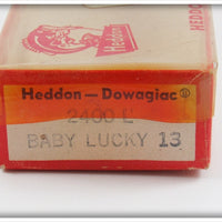 Heddon Perch Baby Lucky 13 In Box 2400L