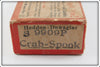 Heddon Shiner Scale Crab Spook Empty Box S 9909P