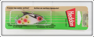 Vintage Heddon Strawberry Super Sonic Lure On Card