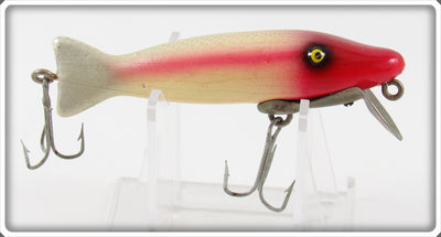 Paw Paw Silver Scale With Red Head & Stripes Small Pike Caster Lure
