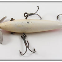 Pflueger White Blended Red Back Competitor Minnow