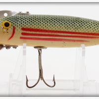 Do-All Bait Company Green Scale Red Stripes Trojan