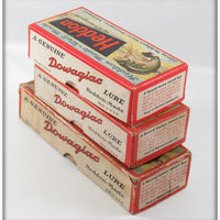 Heddon Tadpolly, Chugger & Saint Spinner Empty Box Lot Of Three