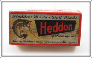 Heddon Perch Dowagiac Spook Empty Box 9100 L