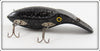 Vintage Paw Paw Black With Silver Flash Platypuss Lure 