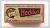 Vintage Heddon Silver Shore Scissor Tail Empty Box 9830 XRS