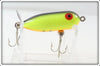 Heddon Ebsco Rebel Walleye Series Fluorescent Yellow Tiny Torpedo