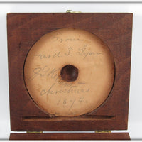 Orvis Patent 1874 First Model Trout Reel In Wood Box