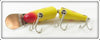 Creek Chub Yellow Spotted Jointed Pikie In Box 2614 DD Special