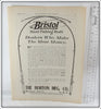 1909 Bristol Steel Fishing Rods Ad