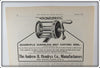 1909 Hendryx Bait Casting Reel Ad