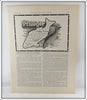 Antique 1909 Pflueger Fishing Tackle Ad