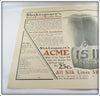 1909 William Shakespeare Jr. Co Four Page Ad