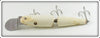 Creek Chub Solid White Jointed Pikie Blank