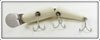 Creek Chub Solid White Jointed Pikie Blank