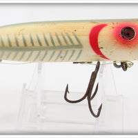 Vintage Heddon White Shore King Basser Lure