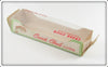 Creek Chub White Red Eye Plastic Jointed Pikie In Box