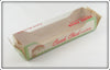 Creek Chub White Red Eye Plastic Jointed Pikie In Box