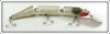 Creek Chub Silver Flash Triple Jointed Pikie In Box 2818 P