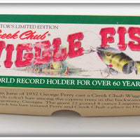 Creek Chub Perch Collector's Limited Edition Wigglefish In Box