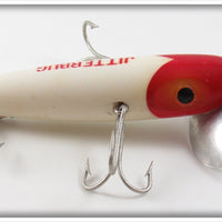 Arbogast Red Head Musky Jitterbug In Unmarked Box