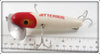 Arbogast Red Head Musky Jitterbug In Unmarked Box