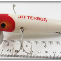 Arbogast Red Head Musky Jitterbug In Unmarked Box