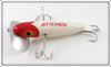 Arbogast Red Head Musky Jitterbug In Unmarked Box