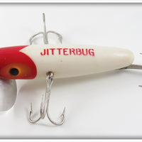 Arbogast Red Head Musky Jitterbug In Unmarked Box