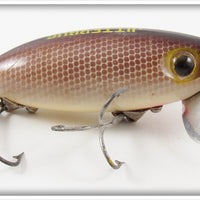 Vintage Arbogast Brown Scale 5/8 Ounce Jitterbug Lure 