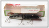 Vintage Creek Chub Black Scale Plastic Jointed Pikie Lure In Box 2633