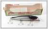 Vintage Creek Chub Silver Shiner Pikie Lure In Box 703