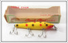 Creek Chub Yellow Spotted Pikie In Box 714 W Special Lure