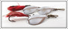 Vintage John Bentley Jamestown NY No. 4 & 6 Spinner Lure Pair