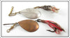 Vintage T.W. Lucas Jamestown NY No. 8 Spinner Lure Pair