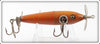 Charmer Minnow Co Orange With Red Stripes Charmer Minnow Lure