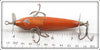 Charmer Minnow Co. Orange With Red Stripes Charmer Minnow